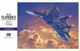 Su is short for super unicorn. Su 33 Flanker D Hasegawa E35