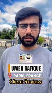 France Student Visa Success Story 🇫🇷✅, Review: UMER RAFIQUE, #france  #FranceVisa #paris #StudentVisa #schengen #europe #studyinfrance  #visaconsultants #trg #theraviangroup