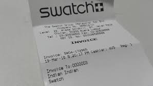 Level 22, wisma goldhill, wilayah persekutuan, 67, jalan raja chulan, 50200 kuala lumpur malaysia. Swatch Malaysia Issued This Blatantly Racist Invoice To Me