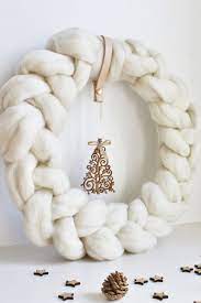 Made from beautiful merino wool, it adds stunning texture to any room. Christmas Wreath Rustic Christmas Decor Scandinavian Christmas Nordic Christmas Rustic Holiday Decor Winter Wreath Farmhouse Christmas Rustic Holiday Decor Christmas Decorations Rustic Scandinavian Christmas