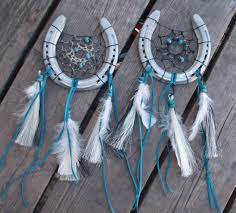 Image Detail For Treasured Tails Horsehair Dreamcatcher Horse Crafts Horseshoe Crafts Horseshoe Art