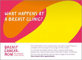 Most don't notice any signs at all. What To Expect At A Breast Clinic Appointment Breast Cancer Now