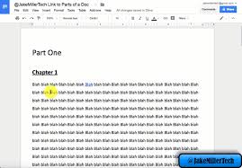 The hyperlink will then open the webpage in a new browser window. 5 Ways To Link To Parts Of Google Docs Jake Miller