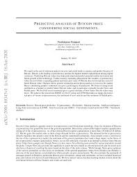 The price prediction for ethereum in 2020 is 1000$. Https Arxiv Org Pdf 2001 10343