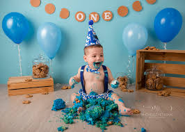 His absolute favorite character is cookie monster from sesame street. Cookie Monster Cake Smash Michelle Petkovic Photography