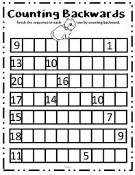 One More One Less Counting Backwards To 20 By T M Bales Tpt In 2020 Counting Backwards 1st Grade Math Worksheets Kindergarten Math Worksheets