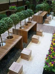 Exterior Timber Stools And Tables Cafe Seating Cafe Bar Design Outdoor Cafe Chair Cafe Design