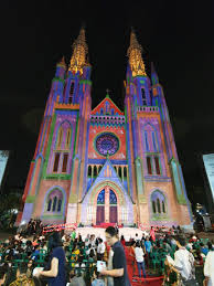 Tidak ada konsep sama sekali umat keuskupan sanggau mohon agar bapak uskup membangun gereja katedral baru. Mapping Video Di Gereja Katedral Jakarta Kilas Balik Sejarah Sumpah Pemuda 1928 1 Sesawi Net