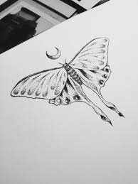 Luna Moth Tattoo Design Mandala Henna Moon Dotwork Moth Tattoo Design Luna Moth Tattoo Moth Tattoo