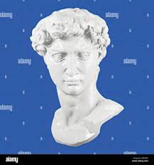 David michelangelo head face hi-res stock photography and images