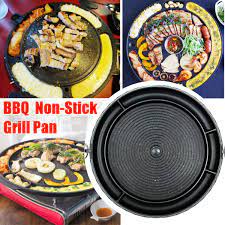 Add the pork and cook until meat is just cooked through and no pink remains. 37x3cm Black Aluminum Bbq Samgyeopsal Non Stick All Powerful Stovetop Grill Pan Walmart Canada