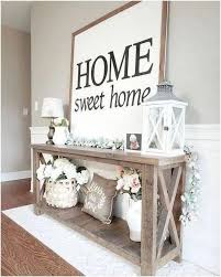 Dunlap Solid Wood Console Table In 2020 Farmhouse Decor Living Room Creative Home Decor Rustic Farmhouse Living Room