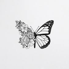 Free Free 90 Tattoo Half Butterfly Half Flower Svg SVG PNG EPS DXF File