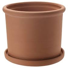 Varmer Blumentopf Mit Untersetzer Terrakotta Potted Plants Indoor Plant Pots Terracotta
