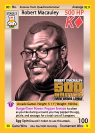 CONGRATULATIONS ROBERT MACAULEY