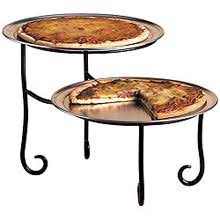 American Metalcraft Two Tier Black Wrought Iron Pizza Stand Tlsp1219 American Metalcraft Wrought Iron Decor Wrought Iron Wine Rack