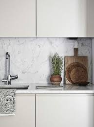 Arbeitsplatte Marmor Deko Kuche Modern Mobel Weiss Beige Kitchen Kitchen Design Marble Countertops Kitchen