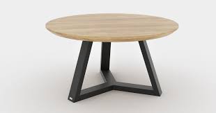 Table basse bois nordique gamme oslo. Table Basse Nordique Ronde Mobilier Design Scandinave Loftboutik