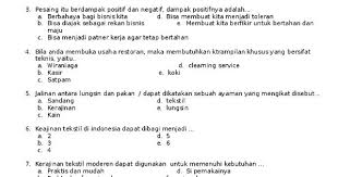 Demikian pembahasan materi kita kali ini mengenai soal kewirausahaan (kwu) kelas 11. Soal Dan Jawaban Kewirausahaan Kelas 10 Peranti Guru