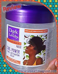 Mscarcepearl Dark And Lovely Au Naturale Curl Activator Jelly Review Curl Activator Curling Gel Curls