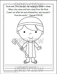 Just click on any of the coloring pages below to get instant access to the printable pdf version. David And Goliath Coloring Pages Mamas Learning Corner
