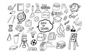 Cute Hand Drawing Doodle Art Education Stuff Back School Concept Stock Ad Doodle Art Drawing Cute Ad Doodle Art How To Draw Hands Doodles