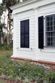 Looking for a good deal on exterior shutter? Just Fake It Stylish Window Shutters Southern Living Shutters Exterior Fake Window Window Shutters Exterior