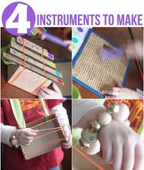 4 Instruments For Kids To Make From Activity Kit Music Activities Preschool Music Music For Kids