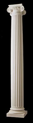 For your living room, you can opt to utilize old style interior column ideas with appealing capitals, at the highest point of the columns. Beautiful House Column Designs By Chadsworth Columns Roman Ionic Fluted Wood Columns