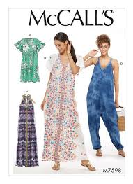 Dresses Mccall S Patterns Jumpsuit Pattern Sewing Jumpsuit Pattern Long Dress Patterns