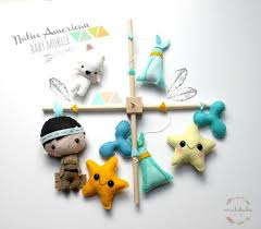Estrellas De Bebe Nativo Guarderia Del Nino Indio Indios Moviles Para Bebes Juguetes Para Bebe Animales De Fieltro