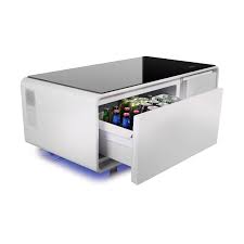 Sobro Refrigerator Coffee Table Coffee Table White Coffee Table Refrigerator Coffee Table