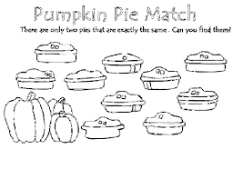 Get this free thanksgiving coloring. Pumpkin Pie Match Coloring Page Crayola Com