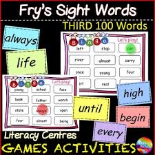Make bingo sheets for your students. Magic 100 Words Bingo Worksheets Teaching Resources Tpt