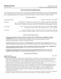 system engineer resume