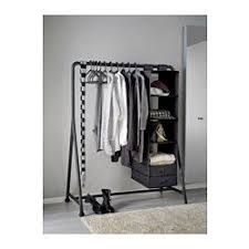 Turbo Kleiderstander Innen Aussen Schwarz 117x59 Cm Ikea Deutschland Hanging Clothes Racks Clothing Rack Bench With Shoe Storage