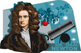 Sir Isaac Newton Formulated Laws of Motion - Vector Image