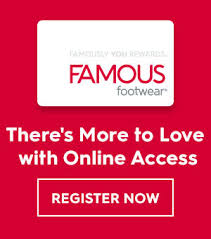 We did not find results for: Famous Footwear Famously You Rewards Credit Card Home