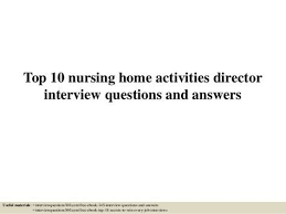 Top 10 Nursing Home Activities Director Interview Questions And Answers Useful Materials In Nursing Home Activities Activity Director This Or That Questions