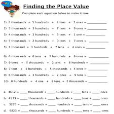 Free place value worksheets for preschool, kindergarden, 1sr grade, 2nd grade, 3rd grade, 4th grade and 5th grade. Place Value Online Exercise For 5th Grade