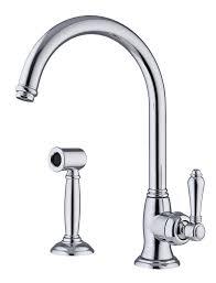one hole sink mixer with side spray