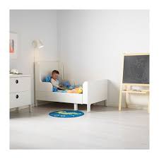 Busunge Extendable Bed White 38 1 4x74 3 4 Ikea In 2020 Toddler Bed Boy Ikea Bed Ikea Kids Room