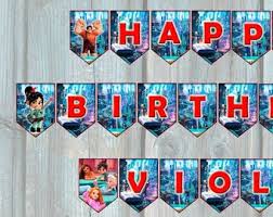 Ralph sadly walks back to his stump when felix and the nicelanders surprise him with a wrecking party. Wreck It Ralph Party Etsy