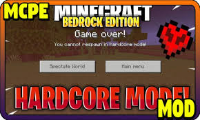 Bedrock edition are unlike those for java. Hardcore Mode Mcpe Minecraft Mod For Android Apk Download