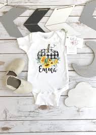 Onesie store provides the most beautiful halloween baby onesie with beautiful design, 100% new, high quality. Custom Pumpkin Onesie Halloween Onesie Personalized Pumpkin Shirt Bella Lexi Boutique