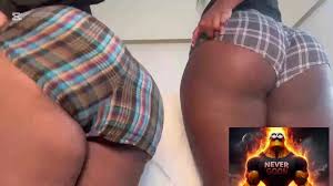 2 ebonys fart twerking JOI - ThisVid.com