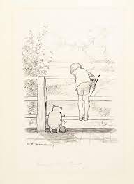 Winnie the pooh creepy drawing. A Winnie The Pooh Drawing Sets A New Auction Record For A Book Illustration Artnet News