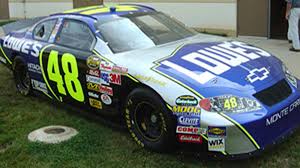 We are in production of the 2004 nextel cup cars for nr2003. Johnson Unveils New Look Lowe S Paint Scheme Hendrick Motorsports