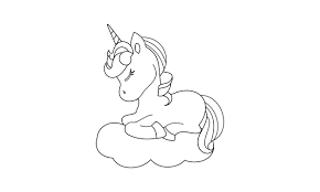 Download Coloring Book Animals Unicorn Graphic By Deemka Studio Creative Fabrica