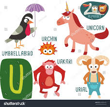 If you're an animal lover, then there's a good chance that taking an african safari is on your bucket list. Cute Zoo Alphabet Vector U Letter Stock Vector Royalty Free 361685192 Shutterstock